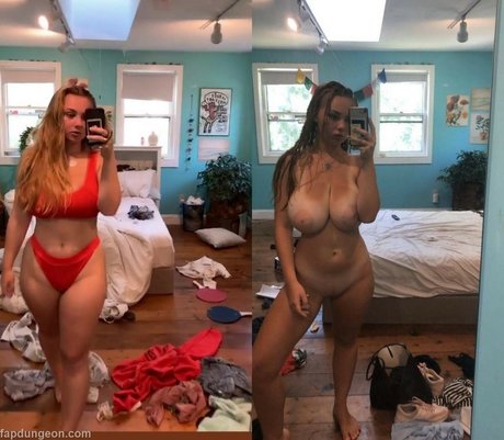 Naakte gelekte OnlyFans-foto van Marina Brooks