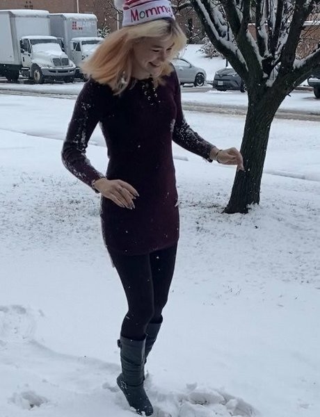 Naakte gelekte OnlyFans-foto van Housewifehannah