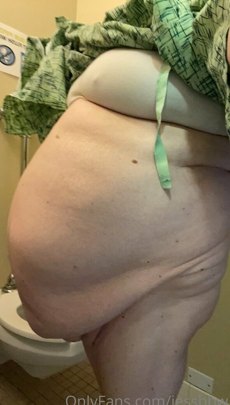 Naakte gelekte OnlyFans-foto van Jessbbw