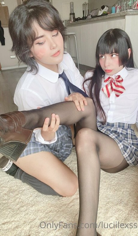 Naakte gelekte OnlyFans-foto van Luciilexss