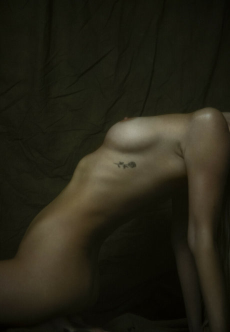 Naakte gelekte OnlyFans-foto van Swalina