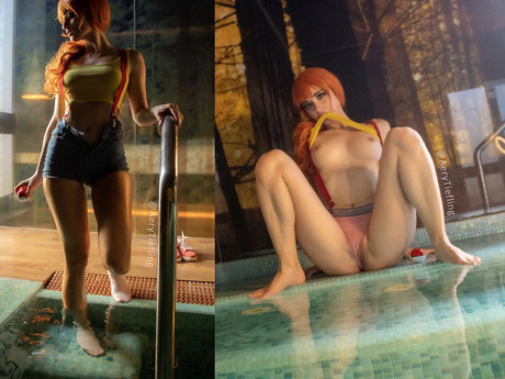 Naakte gelekte OnlyFans-foto van Aery Korvair