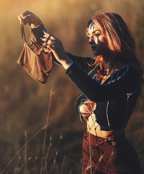 Naakte gelekte OnlyFans-foto van Linda Fioretti