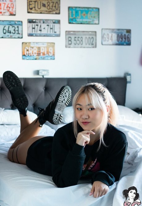 Naakte gelekte OnlyFans-foto van Ayaska