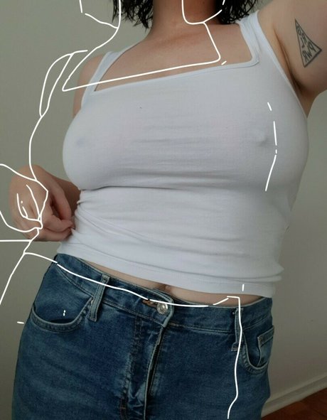 Naakte gelekte OnlyFans-foto van Hanasolo