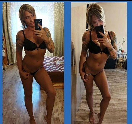 Naakte gelekte OnlyFans-foto van Varga Angelika