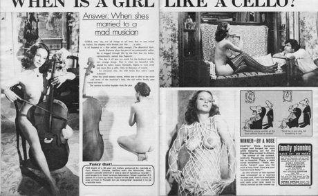 Naakte gelekte OnlyFans-foto van Italian Vintage Actress