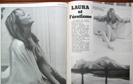 Naakte gelekte OnlyFans-foto van Italian Vintage Actress