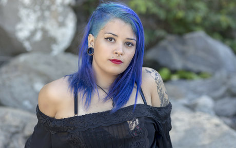 Naakte gelekte OnlyFans-foto van Lorry Suicide