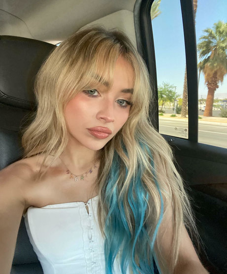Naakte gelekte OnlyFans-foto van Sabrina Carpenter