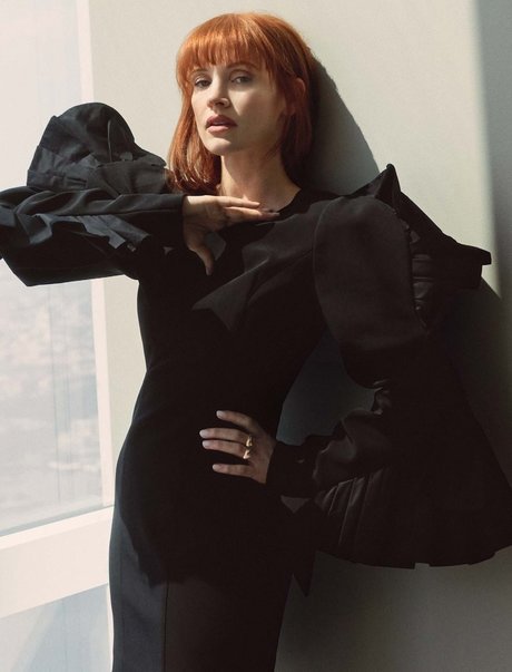 Naakte gelekte OnlyFans-foto van Jessica Chastain