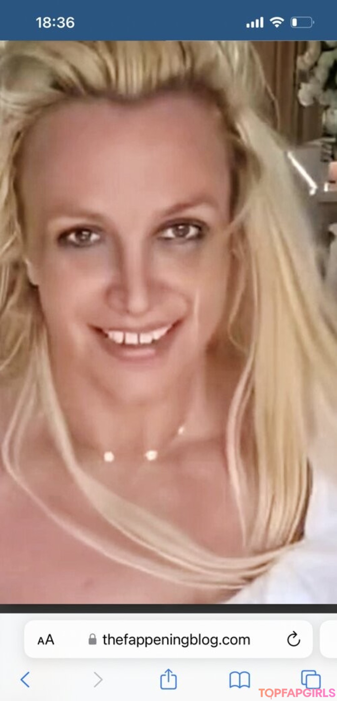 Naakte gelekte OnlyFans-foto van Britney Spears #1334