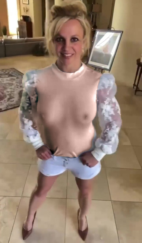 Naakte gelekte OnlyFans-foto van Britney Spears