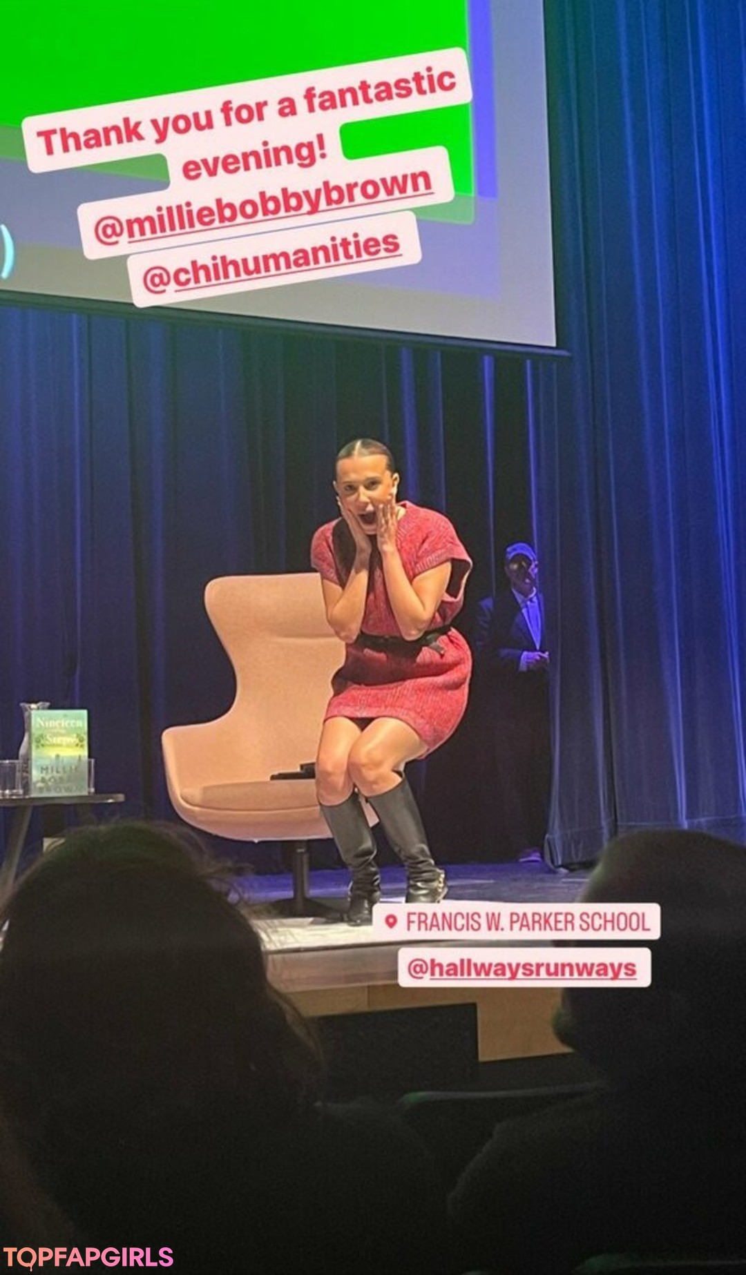 Naakte gelekte OnlyFans-foto van Millie Bobby Brown #1450