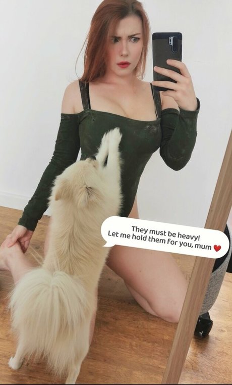 Naakte gelekte OnlyFans-foto van Irena Meier