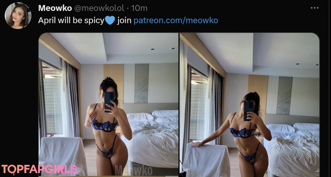 Naakte gelekte OnlyFans-foto van Meowko #1182