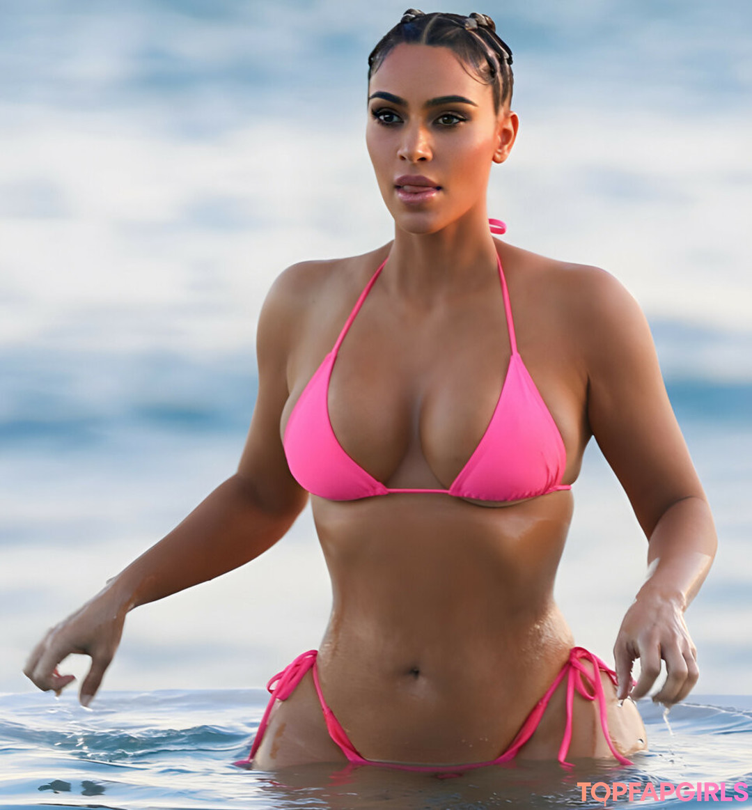 Naakte gelekte OnlyFans-foto van Kim Kardashian #1514