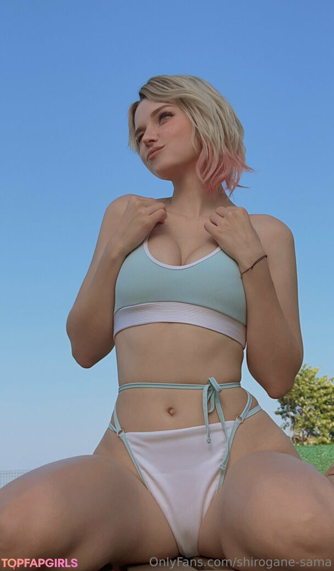 Naakte gelekte OnlyFans-foto van Shiroganesama #1187