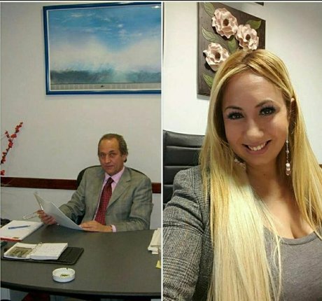Naakte gelekte OnlyFans-foto van Blondemaria