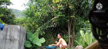 Naakte gelekte OnlyFans-foto van Exhibitionism
