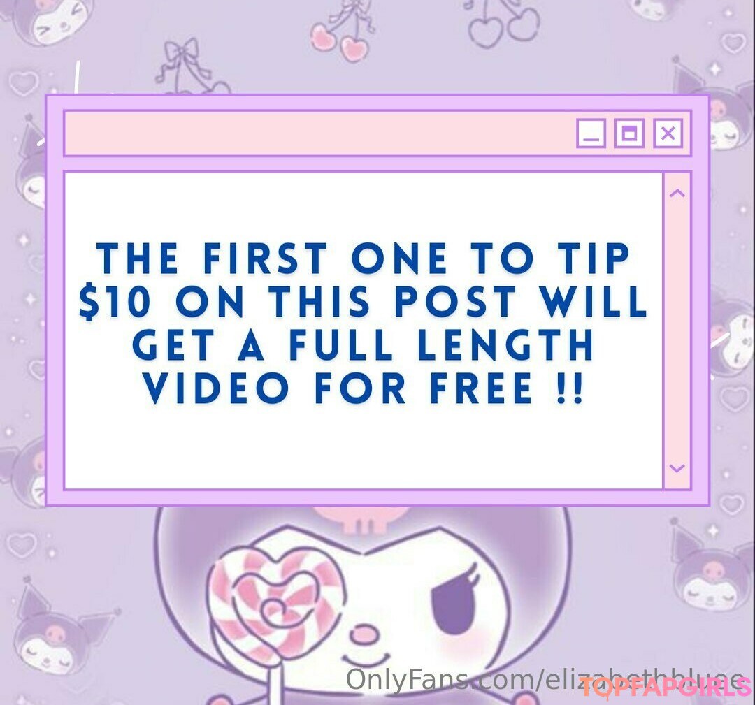 Naakte gelekte OnlyFans-foto van Elizabethbluee #1474