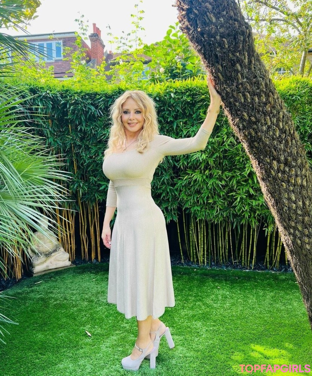 Naakte gelekte OnlyFans-foto van Carol Vorderman #1179