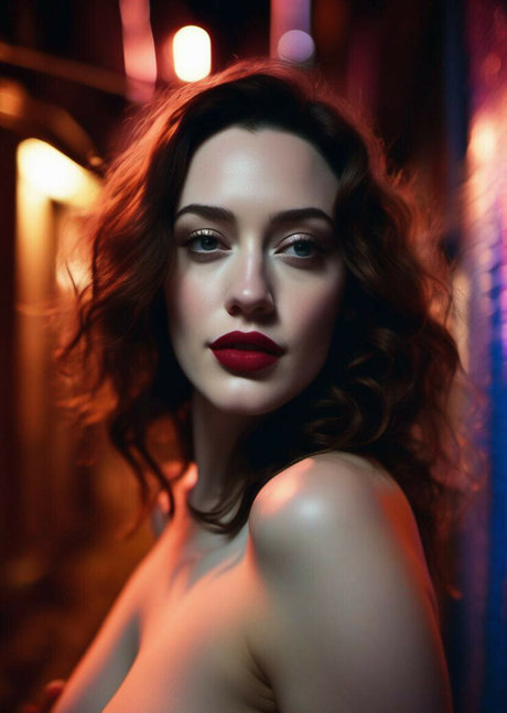 Naakte gelekte OnlyFans-foto van Ai Generated Celebrity Nudes