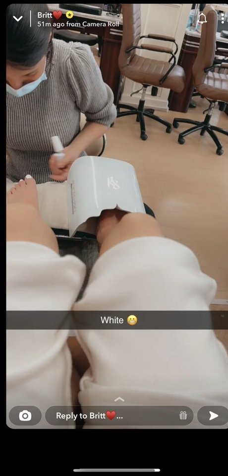 Naakte gelekte OnlyFans-foto van Brittney Atwood