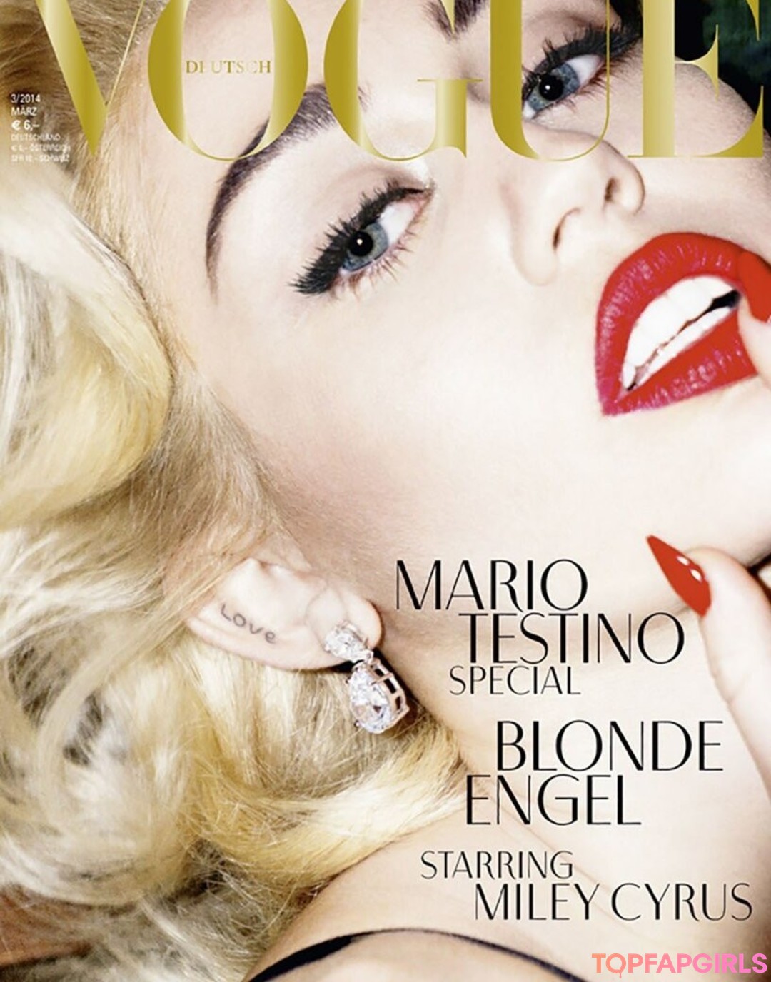 Naakte gelekte OnlyFans-foto van Miley Cyrus #1423