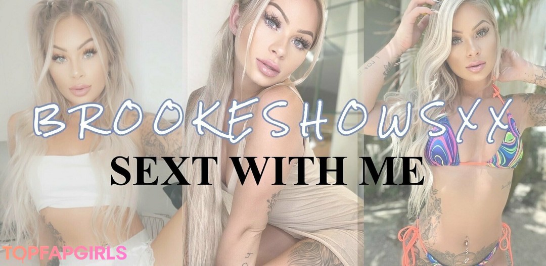 Naakte gelekte OnlyFans-foto van Brookeshowsxx #1755