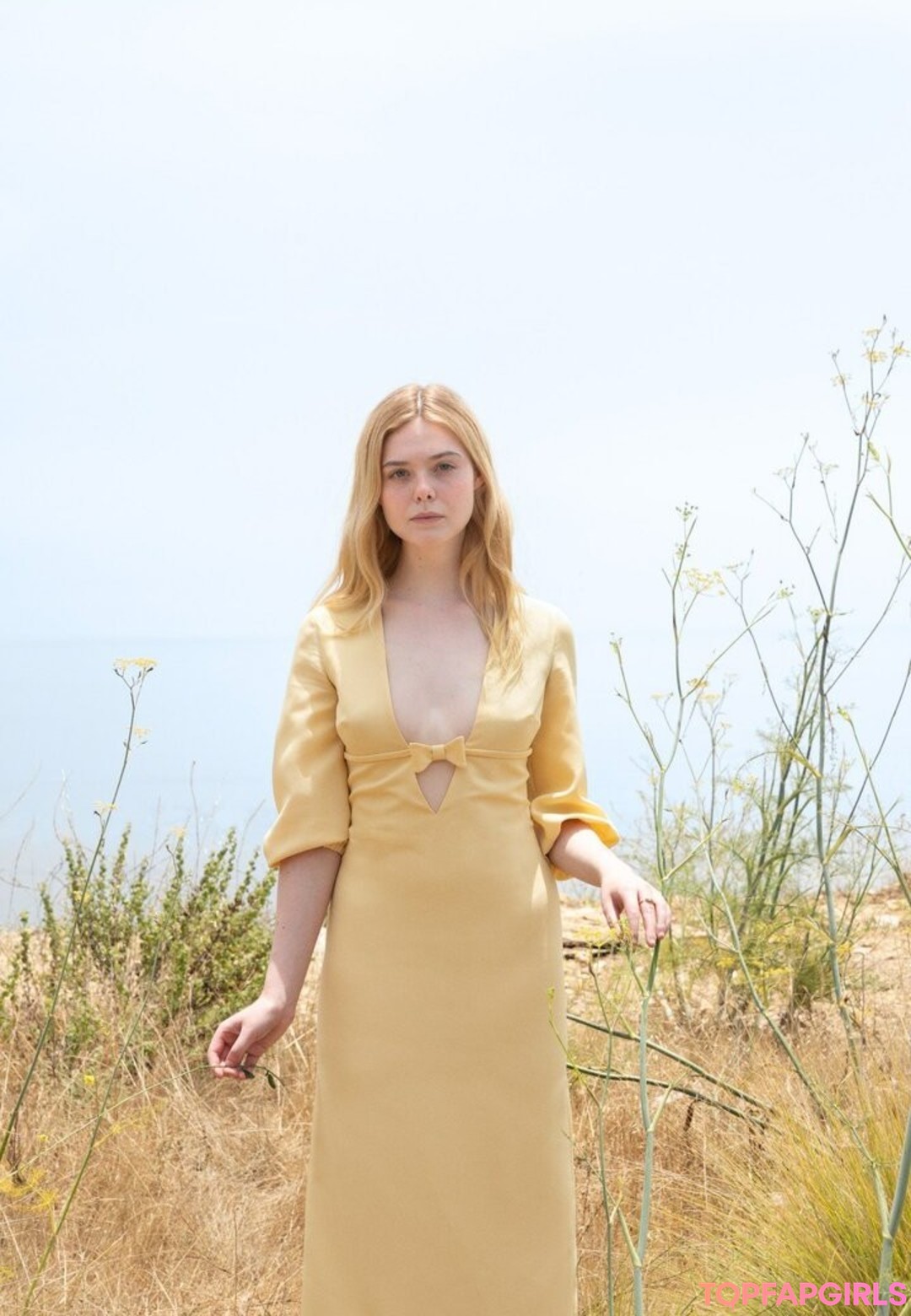 Naakte gelekte OnlyFans-foto van Elle Fanning #1060