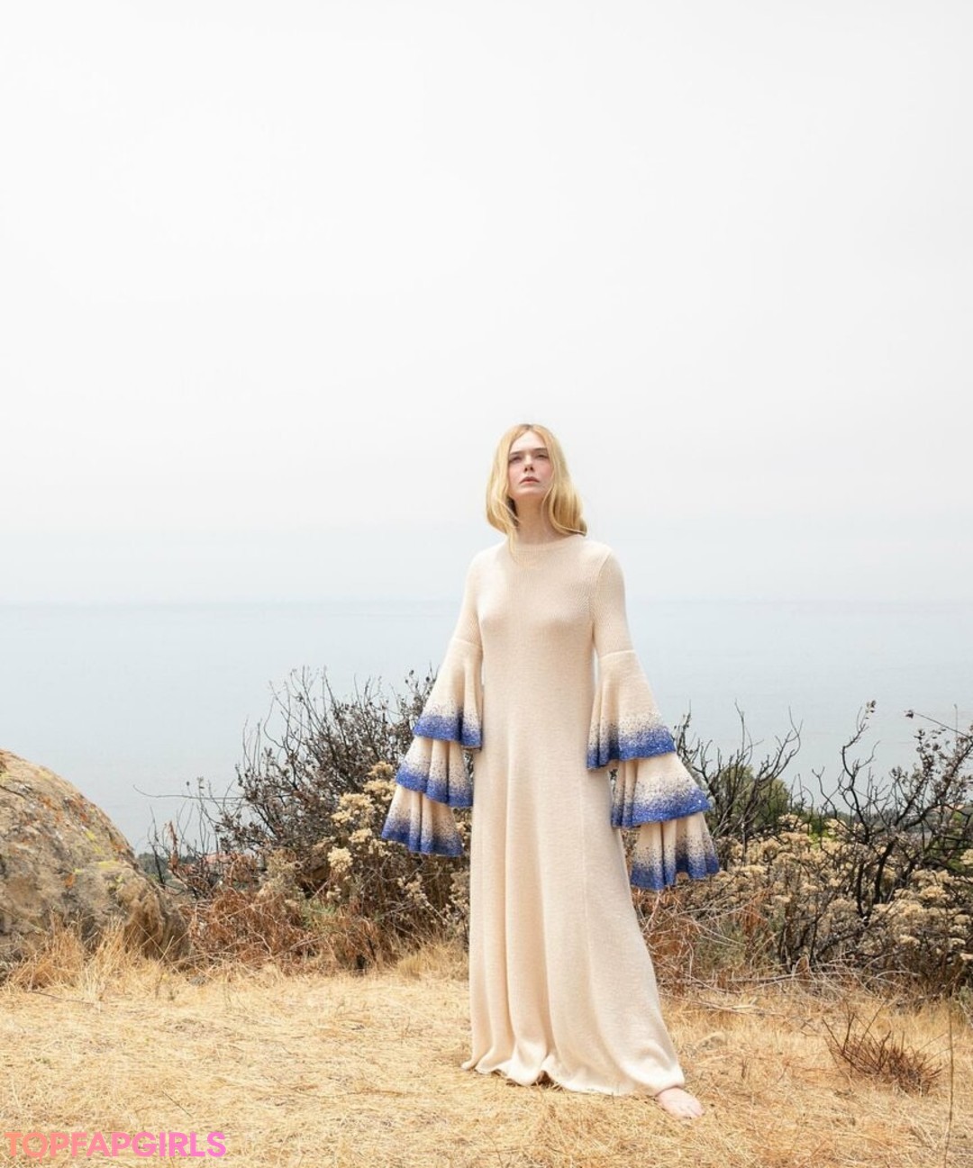 Naakte gelekte OnlyFans-foto van Elle Fanning #1063