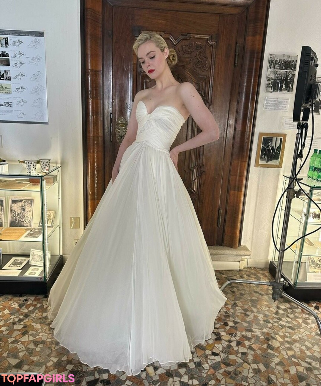 Naakte gelekte OnlyFans-foto van Elle Fanning #1105