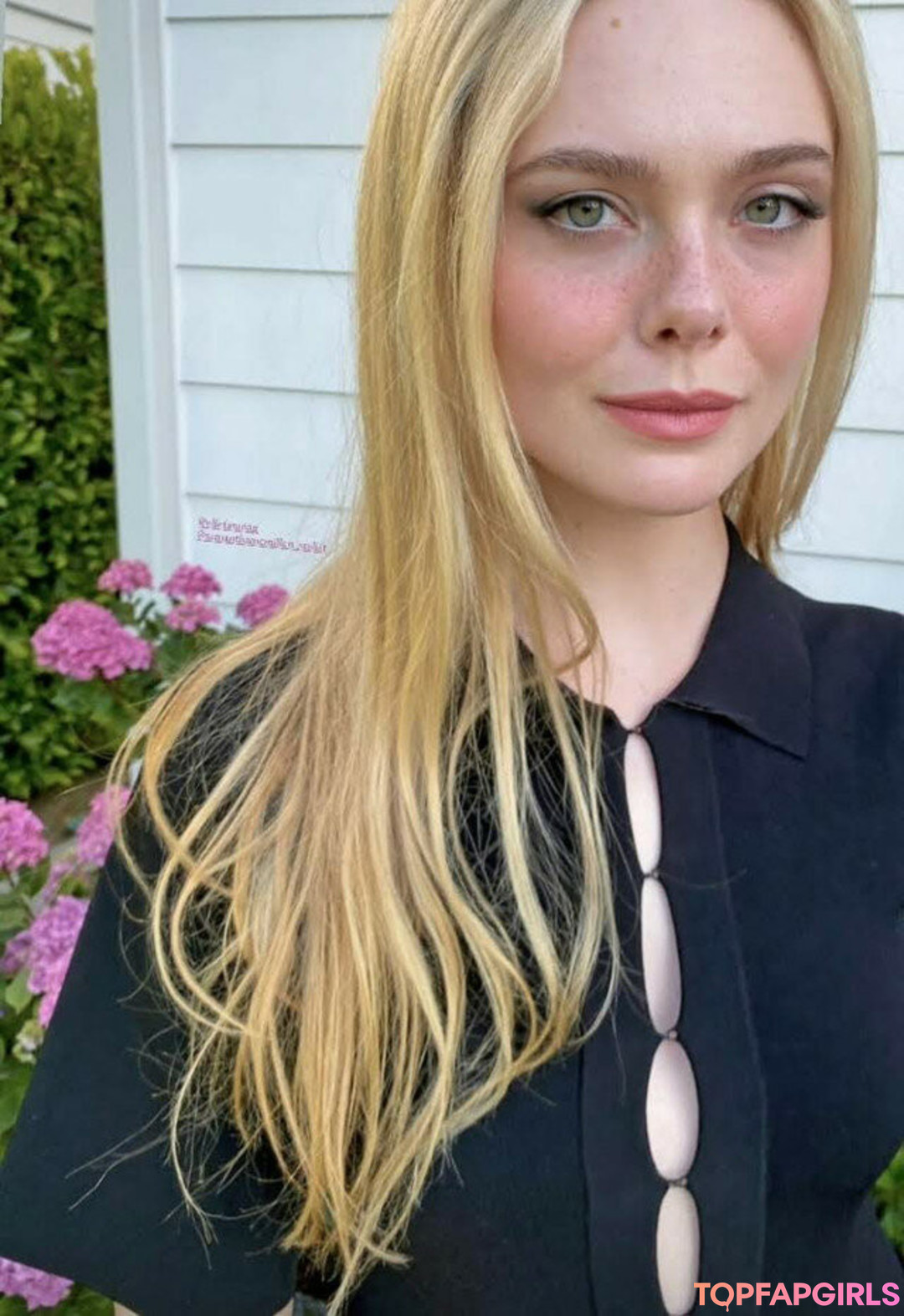 Naakte gelekte OnlyFans-foto van Elle Fanning #1127