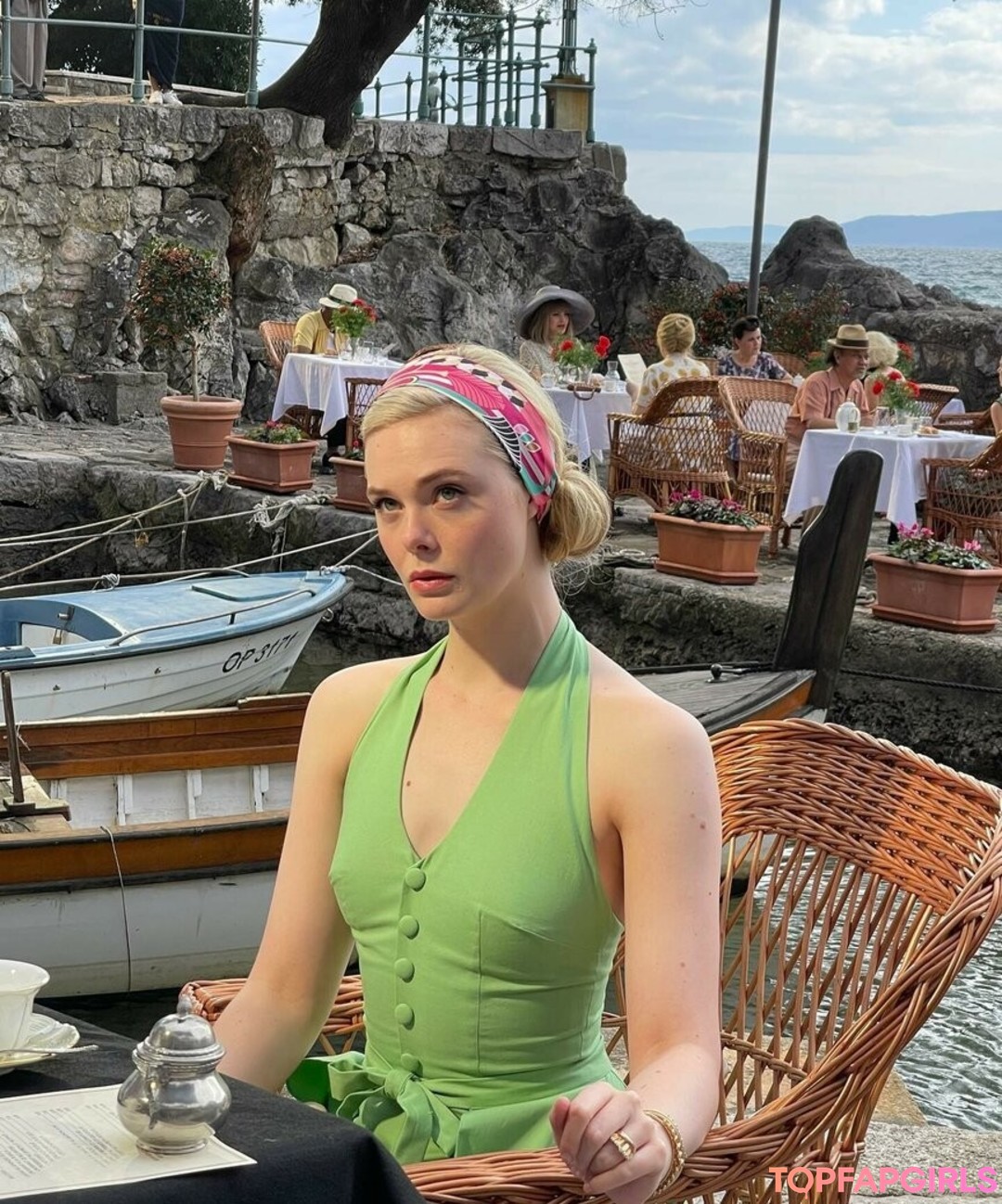 Naakte gelekte OnlyFans-foto van Elle Fanning #1153