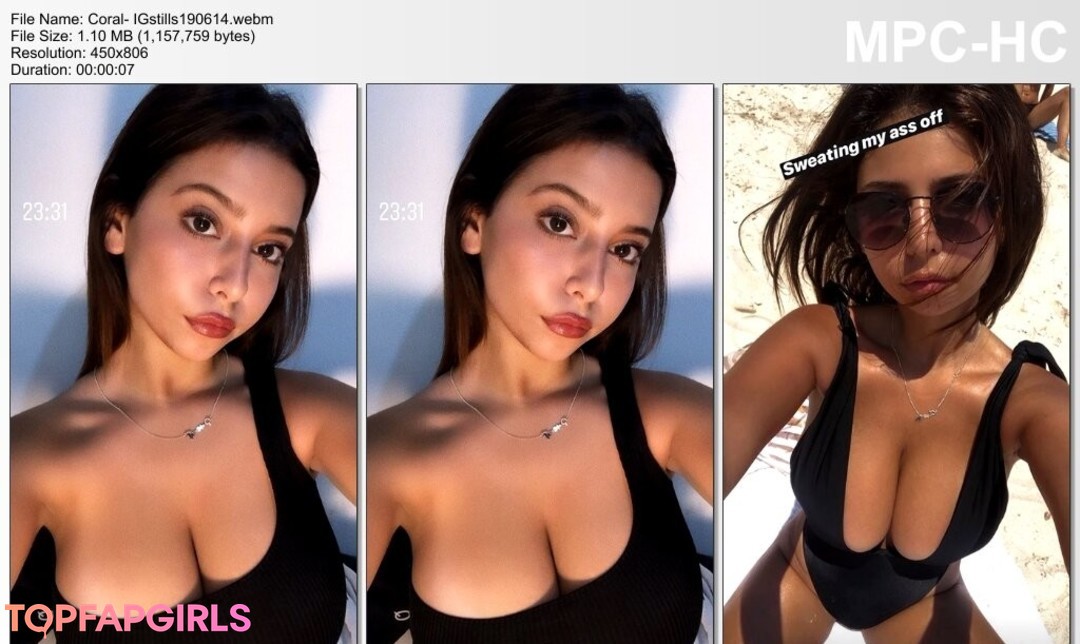 Naakte gelekte OnlyFans-foto van Coral Sharon #1609