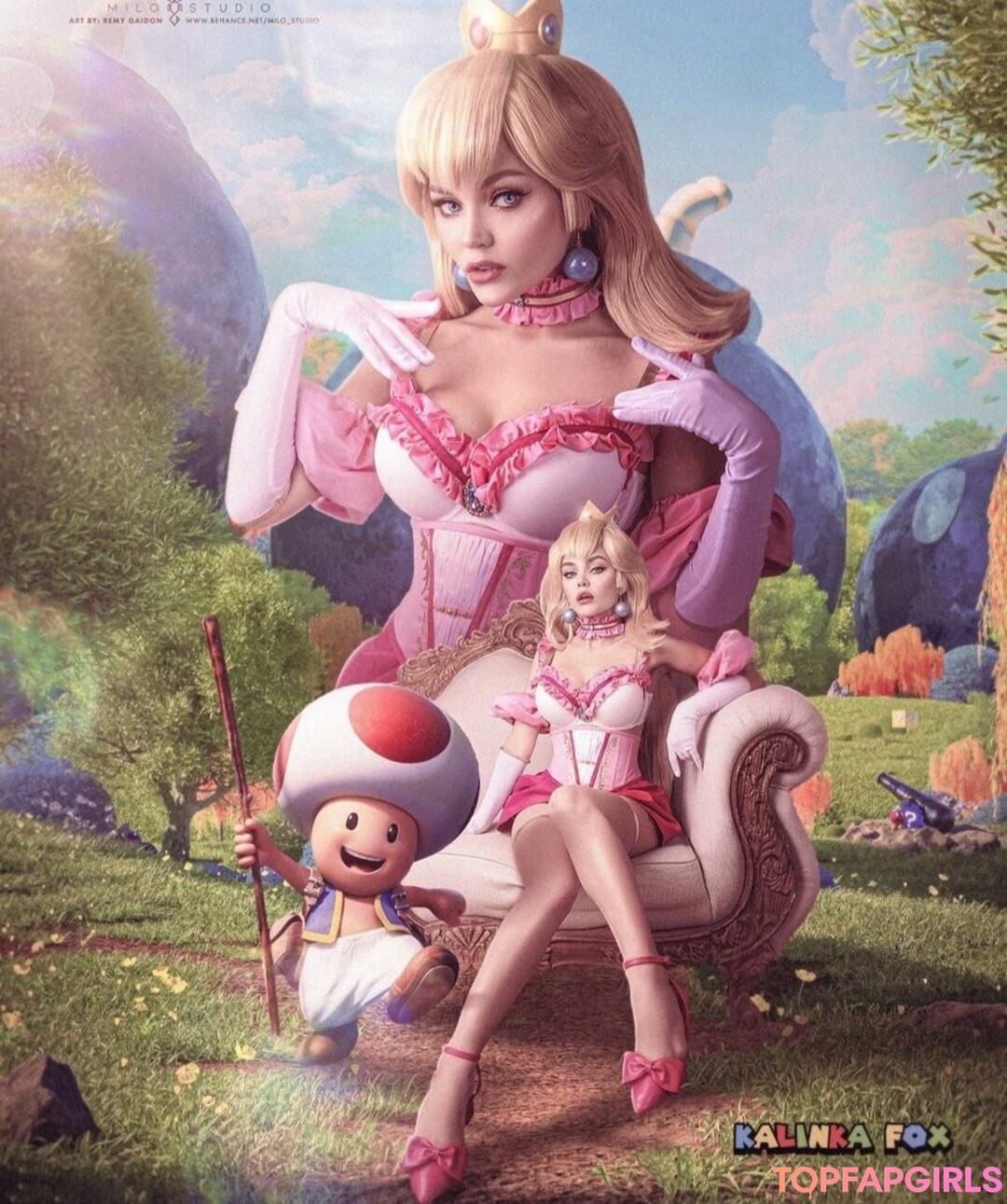 Naakte gelekte OnlyFans-foto van Christina Fink #1407