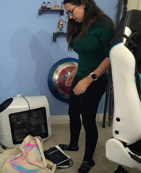 Naakte gelekte OnlyFans-foto van Trisha Hershberger