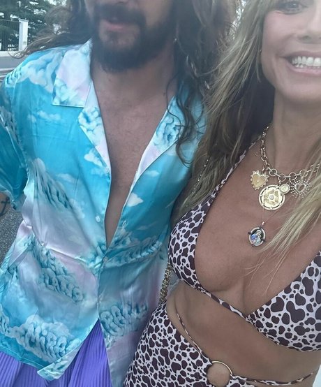 Naakte gelekte OnlyFans-foto van Heidi Klum