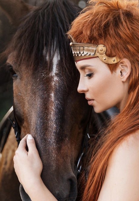 Naakte gelekte OnlyFans-foto van Ann Shakhovskaya