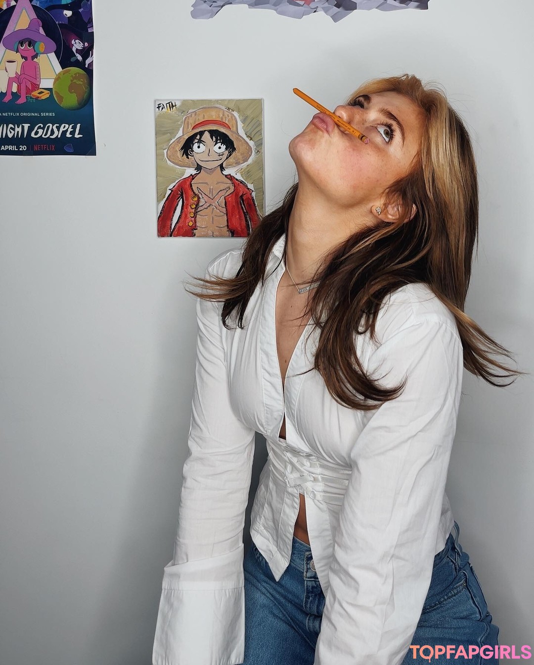 Naakte gelekte OnlyFans-foto van Faith Ordway #1374