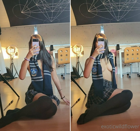 Naakte gelekte OnlyFans-foto van Exoticwildflower