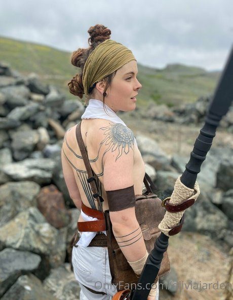 Naakte gelekte OnlyFans-foto van Olivia Jarden