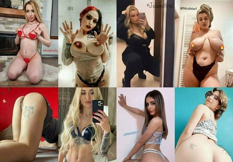 Naakte gelekte OnlyFans-foto van Debrafox