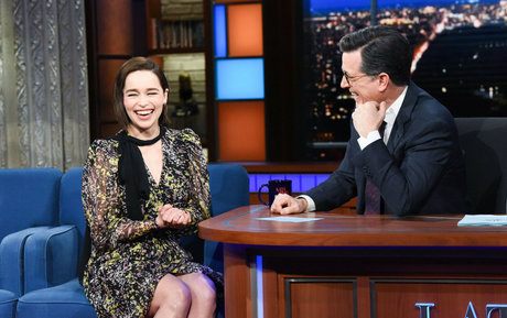 Naakte gelekte OnlyFans-foto van Emilia Clarke