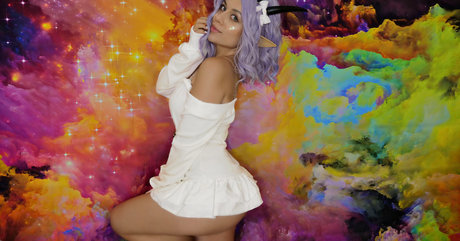 Naakte gelekte OnlyFans-foto van Honeygirl