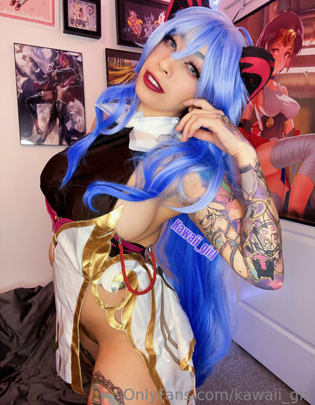 Naakte gelekte OnlyFans-foto van Kawaiigirl