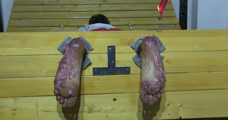 Naakte gelekte OnlyFans-foto van Ladsfeetfree