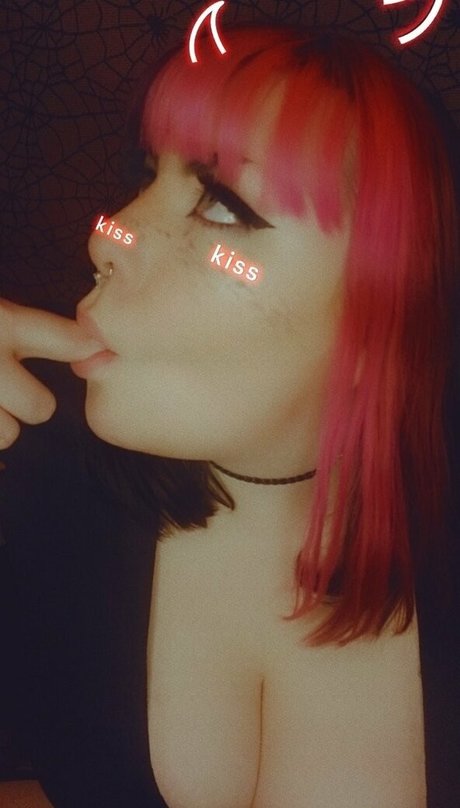 Naakte gelekte OnlyFans-foto van Thiccghostgirl