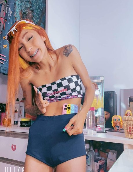 Naakte gelekte OnlyFans-foto van Ruivinha De Marte
